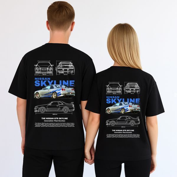 Футболка жіноча Nissan Skyline KTF115 фото