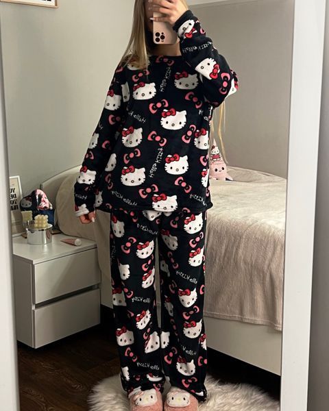 Піжама &laquo;Hello Kitty&raquo; чорна KTP04 фото