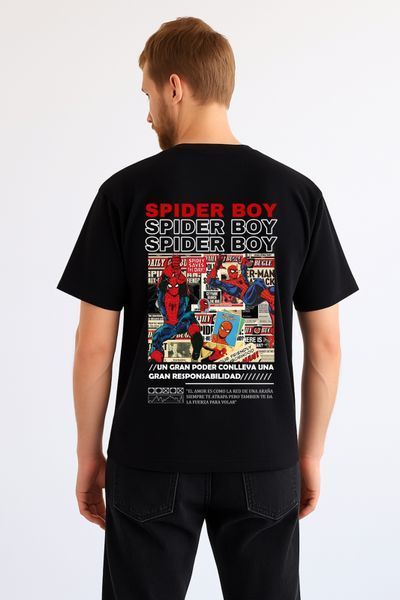 Парні футболки Spider men & Spider girl KTF937 фото