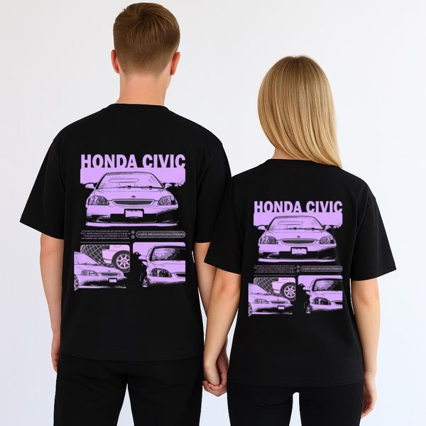 Футболка чоловіча HONDA Civic KTF187 фото